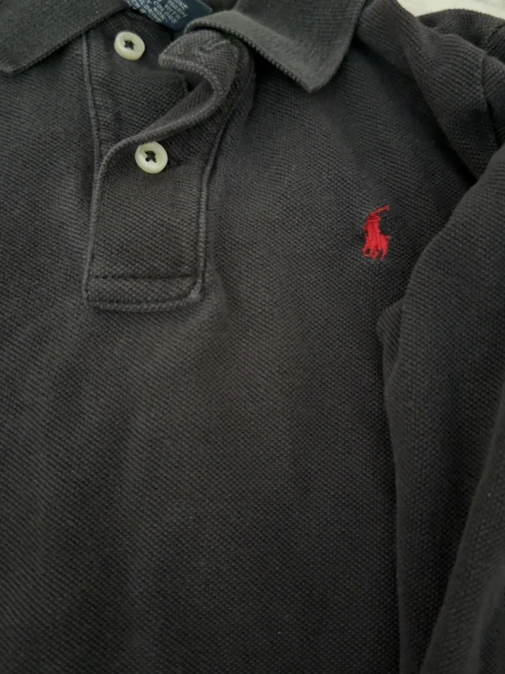 Kid’s Polo Ralph Lauren Black/Red Polo